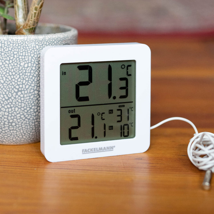 Thermomètre intérieur et extérieur numérique Fackelmann Tecno