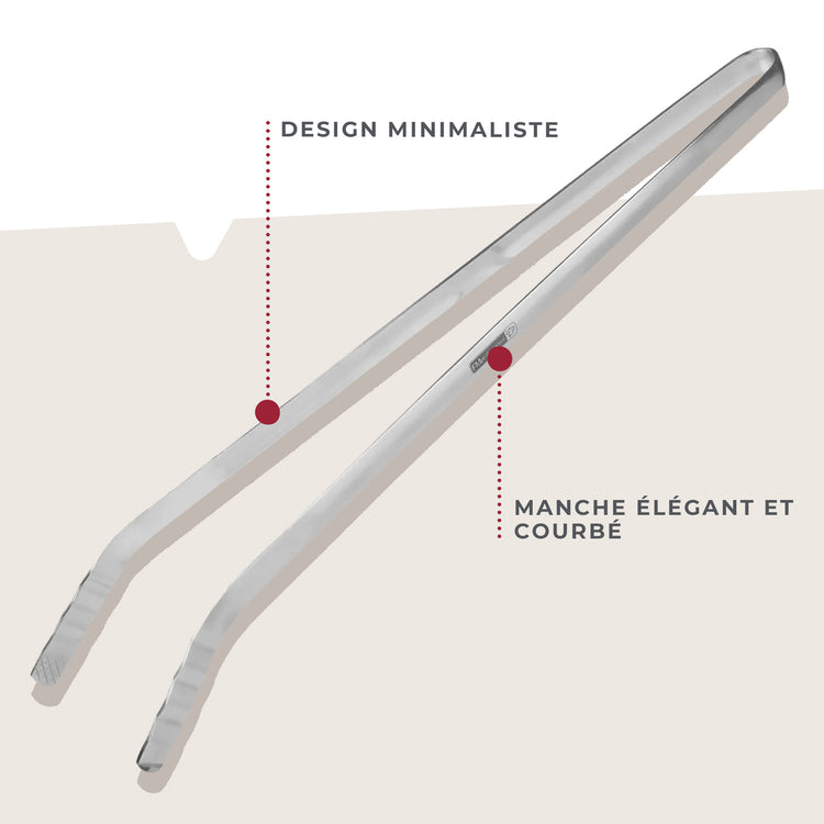 Pince à barbecue acier inoxydable 46 cm FM Professionnal