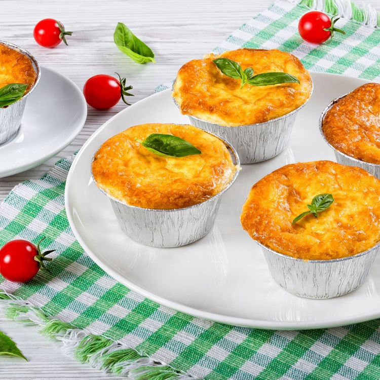 Lot de 10 ramequins en aluminium Fackelmann