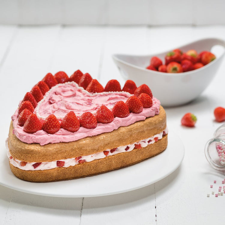 Moule coeur à charnière 27 x 25 cm Dr. Oetker Back-Freude