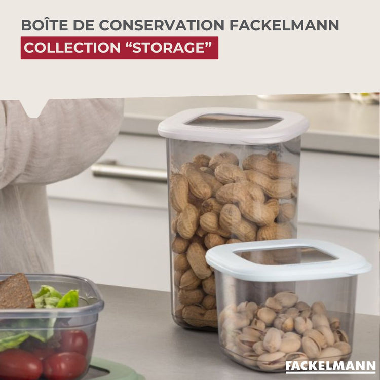 Boite à Provisions 1,1 Litre Fackelmann Storage