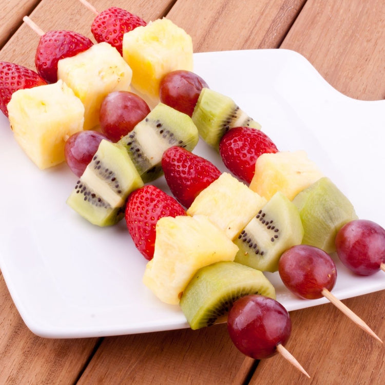 Lot de 50 piques en bois pour brochettes de 25 cm Fackelmann Eco Friendly