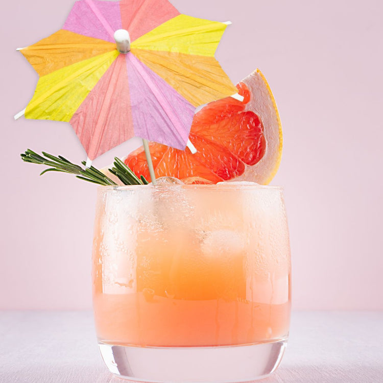Lot de 15 mini parasols pour cocktail Fackelmann Eco Friendly