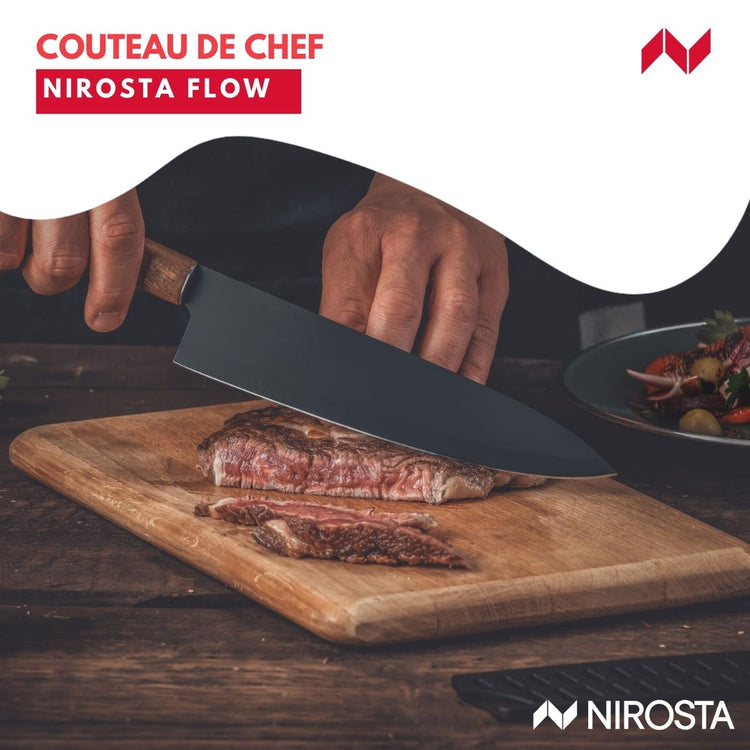 Couteau de chef 33 cm Nirosta Flow