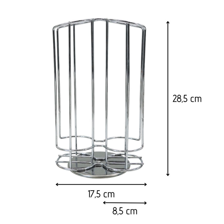 Porte capsules Tassimo rotatif Fackelmann Petit Déjeuner