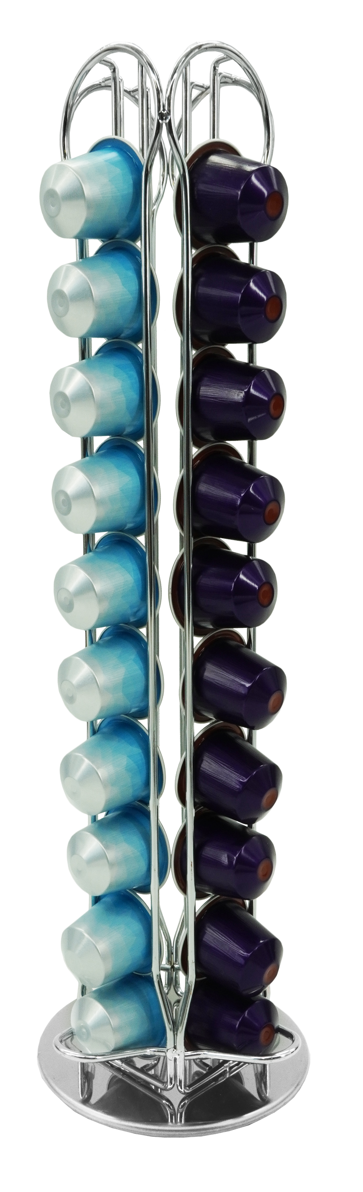 Porte capsule Nespresso rotatif Fackelmann Petit Déjeuner