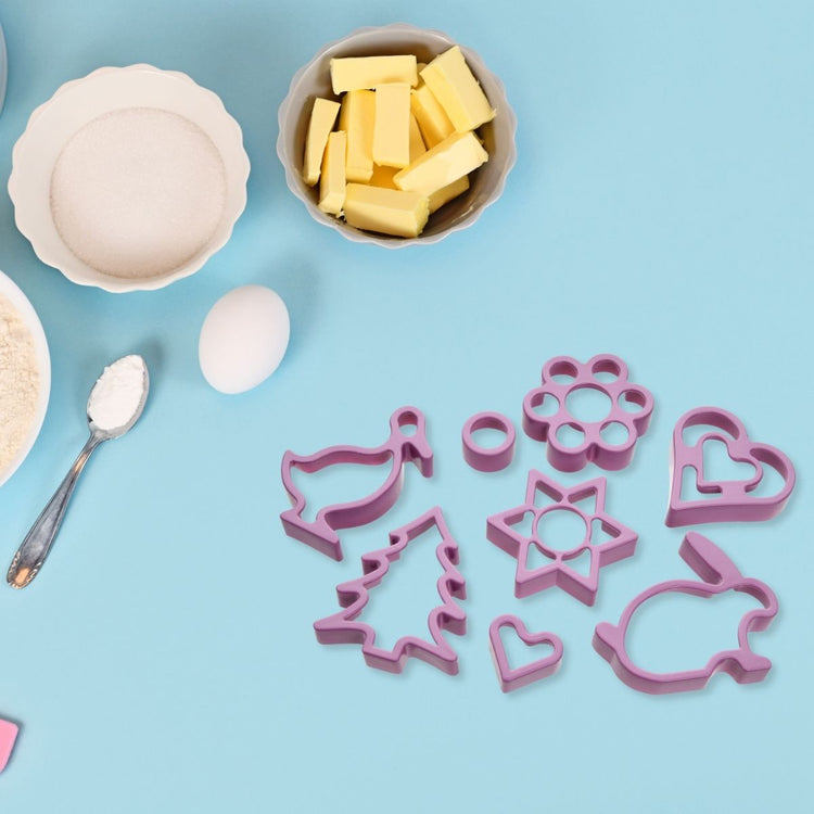 Lot de 8 emporte-pièces pour biscuits Linzer Zenker Sweet Sensation