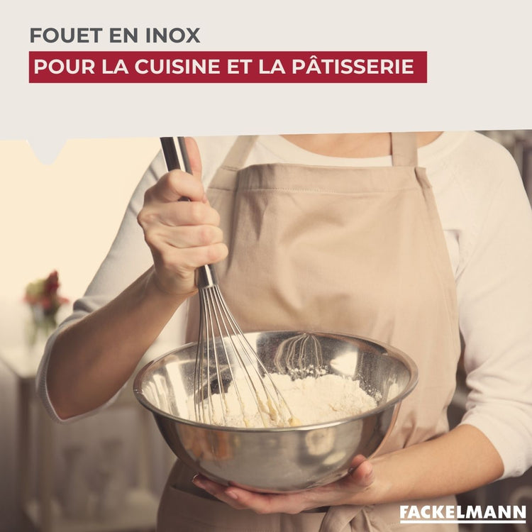 Fouet de pâtisserie en inox 26 cm Fackelmann