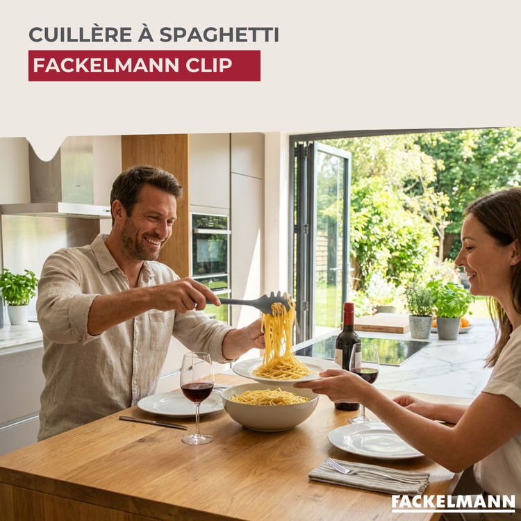 Cuillère à spaghettis 34 cm Fackelmann CLIP