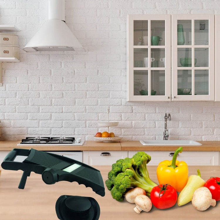 Mandoline professionnelle pour trancher et râper Fackelmann Handmade Tradition