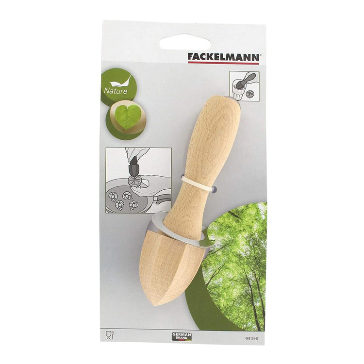 Presse-agrume manuel en bois Fackelmann Wook Edition