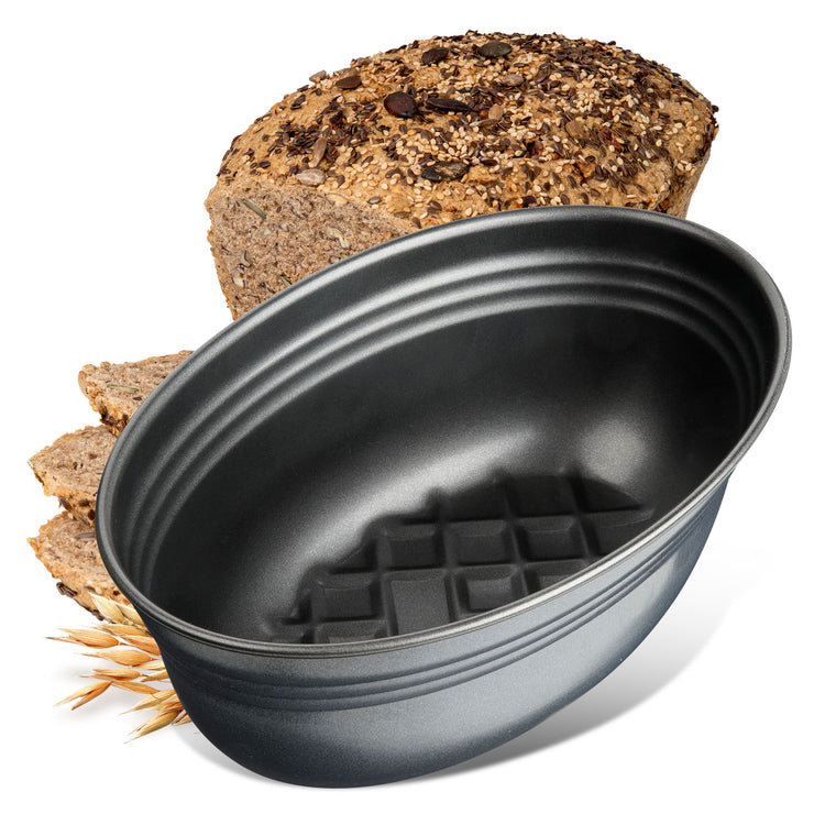 Moule à pain ovale Zenker Black Metallic