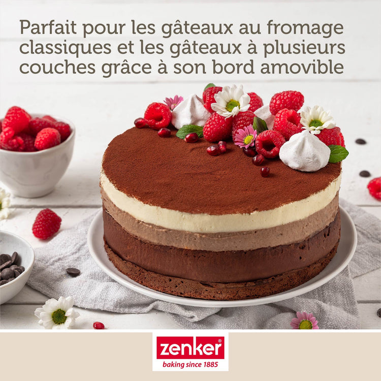 Moule à manqué à charnière 20 cm Zenker PerfectBack+