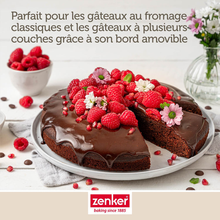 Moule à manqué à charnière 26 cm Zenker PerfectBack+