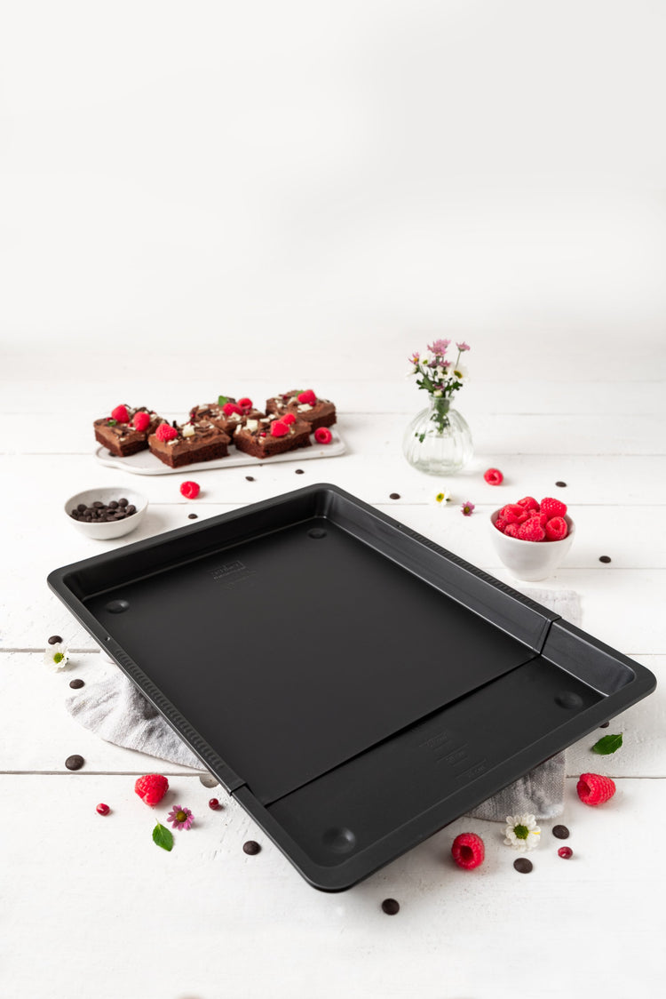 Plaque de cuisson extensible de 35-52 x 32 cm Zenker Perfect Black +