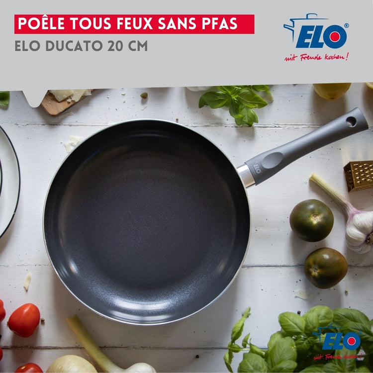 Poêle tous feux 20 cm sans PFAS Elo Ducato