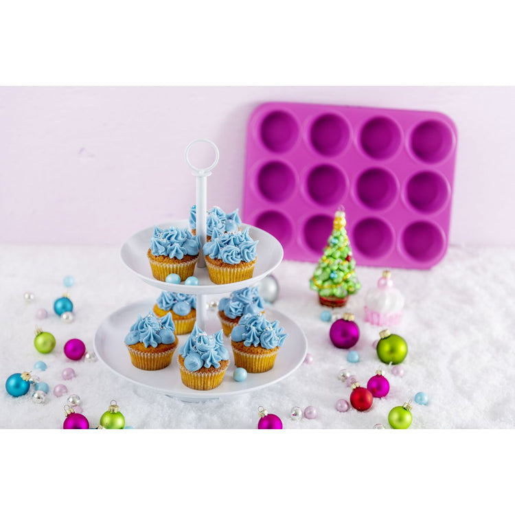 Moule à muffins 12 empreintes Tasty Pâtisserie