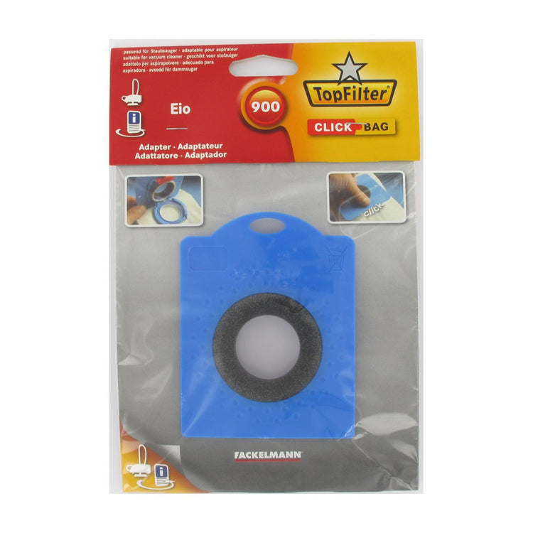 Boite de 4 sacs aspirateurs universels Top Filter avec Adaptateur Click Bag pour aspirateurs Elio