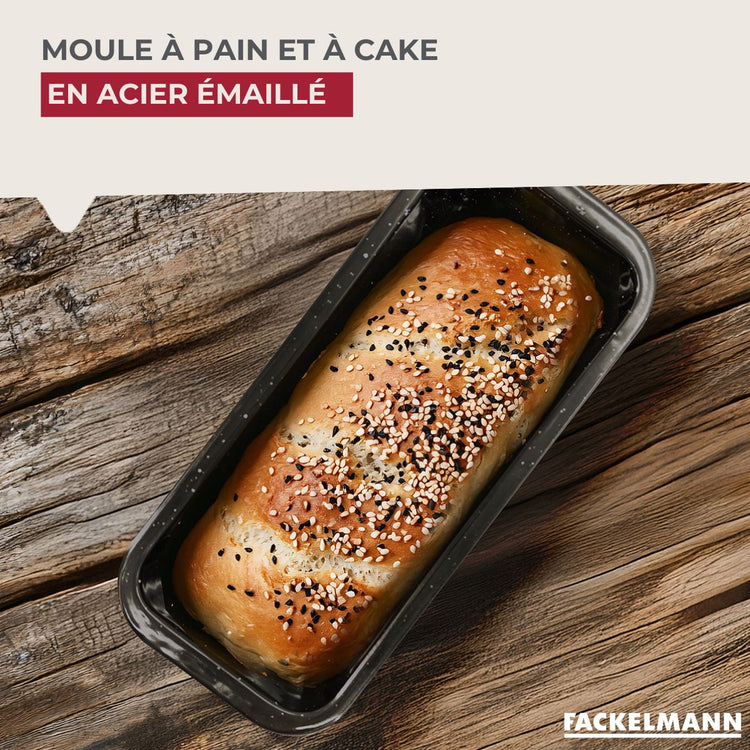 Moule à pain et à cake émaillé 29 cm Fackelmann