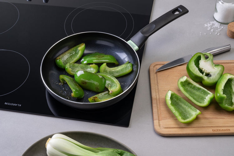 Poêle 24 cm aluminium revêtement céramique antiadhésif sans PFAS Fackelmann Brandao