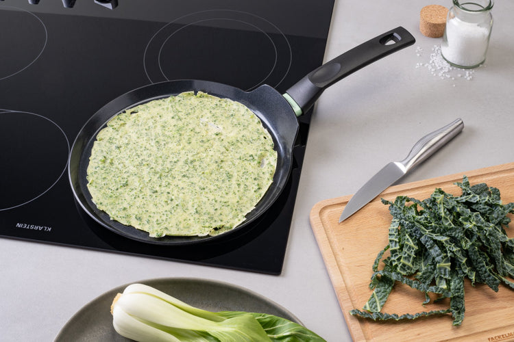 Crêpière 26 cm aluminium revêtement céramique antiadhésif sans PFAS Fackelmann Brandao