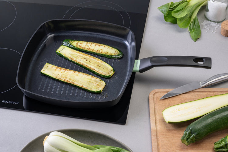 Gril 28 cm aluminium revêtement céramique antiadhésif sans PFAS Fackelmann Brandao