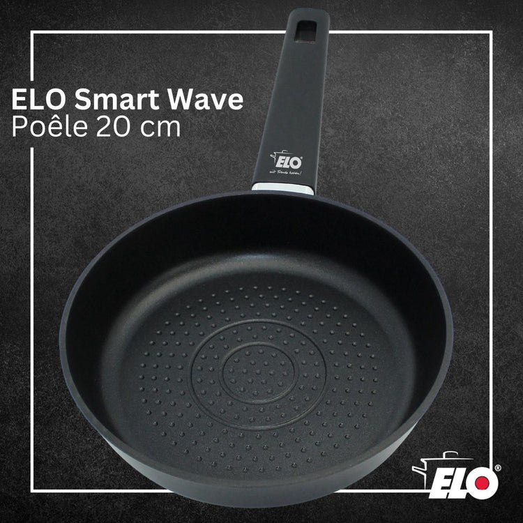 Poêle 20 cm antiadhésive sans PFAS Elo Smart Wave
