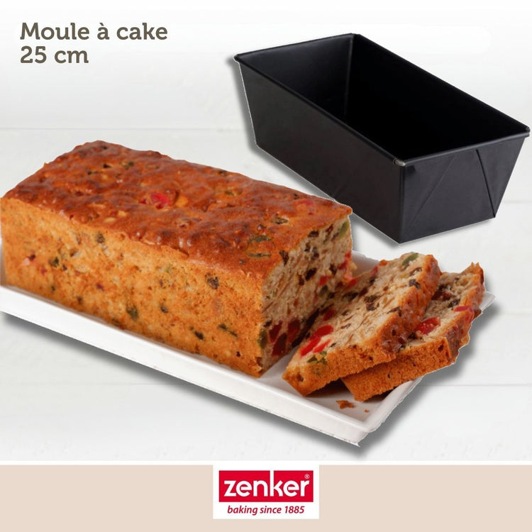 Set de 4 ustensiles de pâtisserie moule à gâteaux 2 bols et spatule pâtisserie Collection Zenker pure