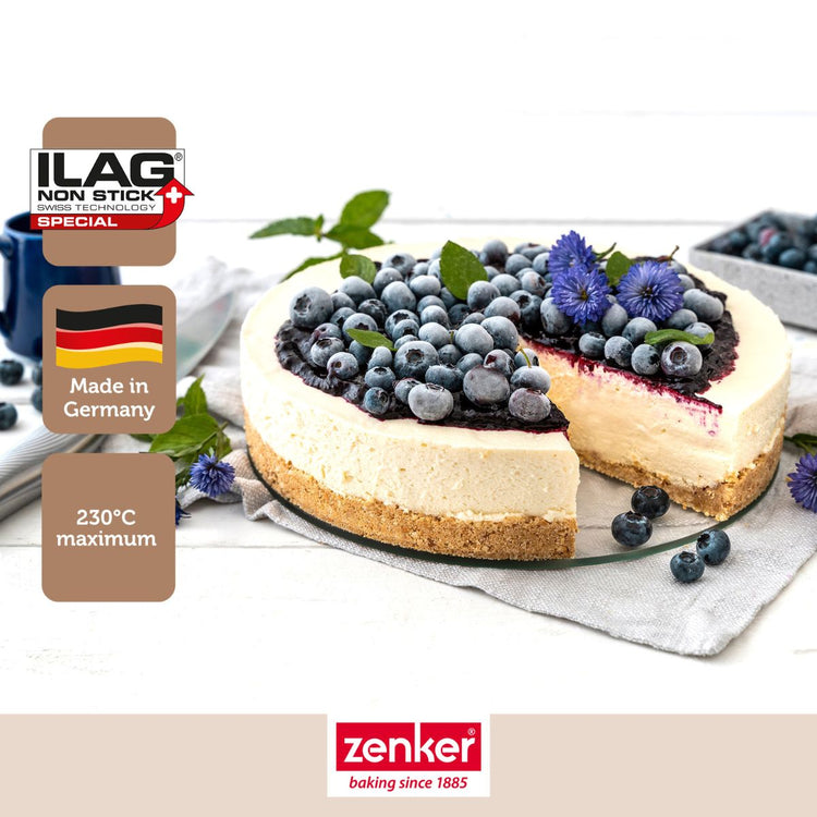 Ensemble Pâtisserie comprenant 1 Moule à Manqué Zenker, 2 Bols Inox Fackelmann