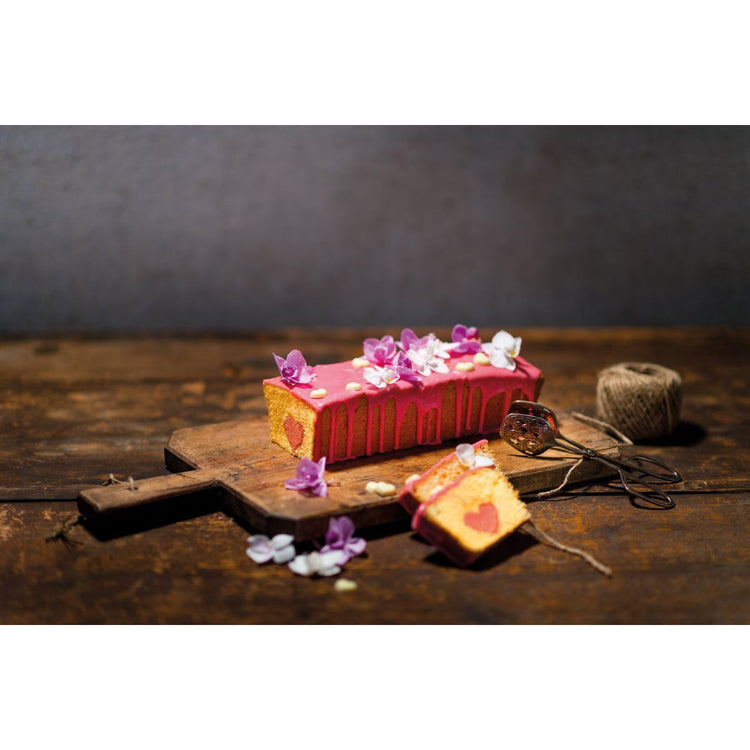 Set comprenant 1 Moule à cake en acier étamé, 1 spatule Zenker et 2 bols à mixer en inox Fackelmann