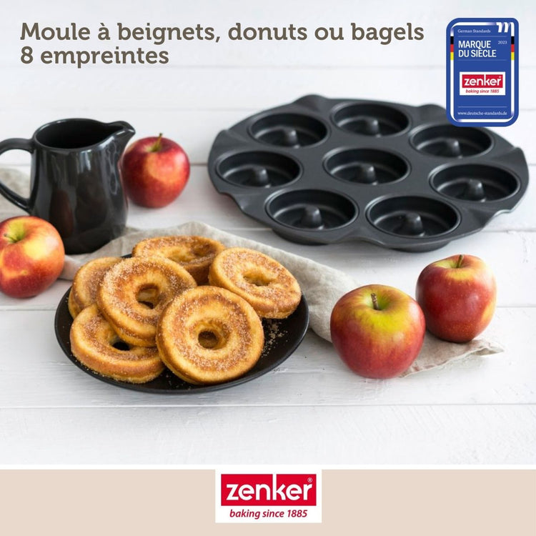 Set de 5 ustensiles de pâtisserie moule à gâteaux bol spatule pâtisserie et verre doseur Black mettallic Black mettallic Zenker Black mettallic
