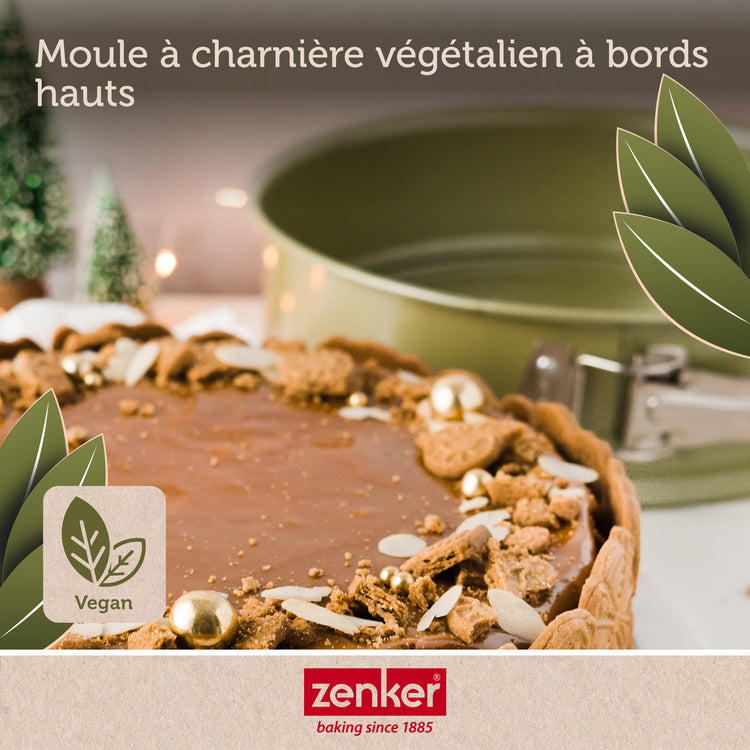 Set de 5 ustensiles de pâtisserie moule à gâteaux bol spatule pâtisserie et verre doseur Zenker Green Vision