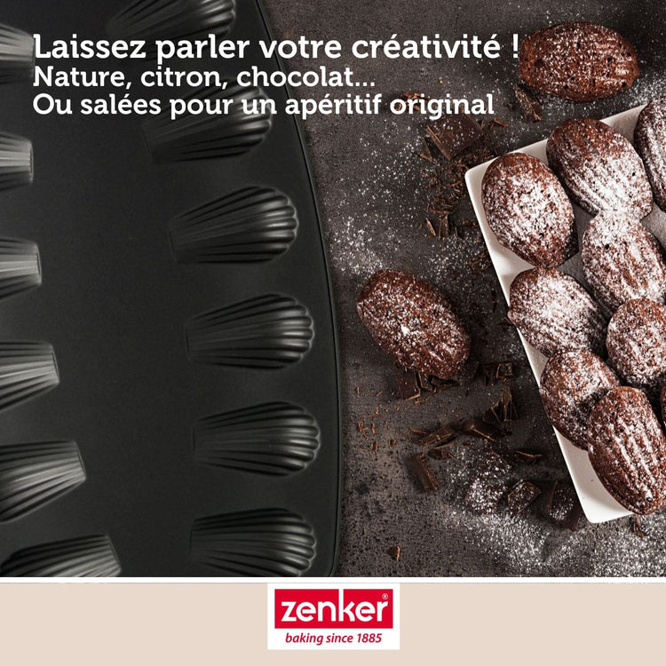 Set de 5 ustensiles de pâtisserie moule à gâteaux 2 bols spatule pâtisserie et verre doseur Spécial crountries Spécial crountries Zenker Spécial crountries