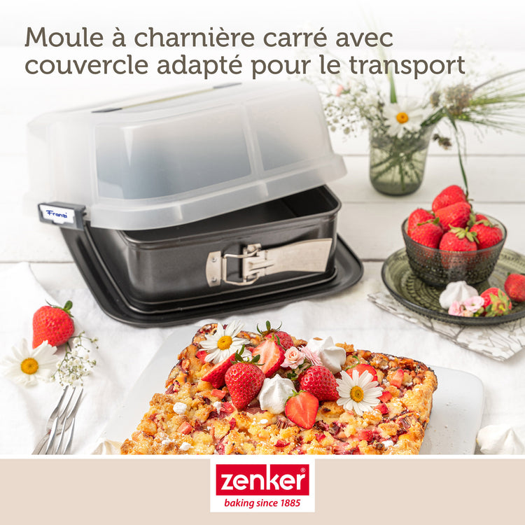 Set de 5 ustensiles de pâtisserie moule à gâteaux bols spatule et verre doseur Zenker Bake Click and Go
