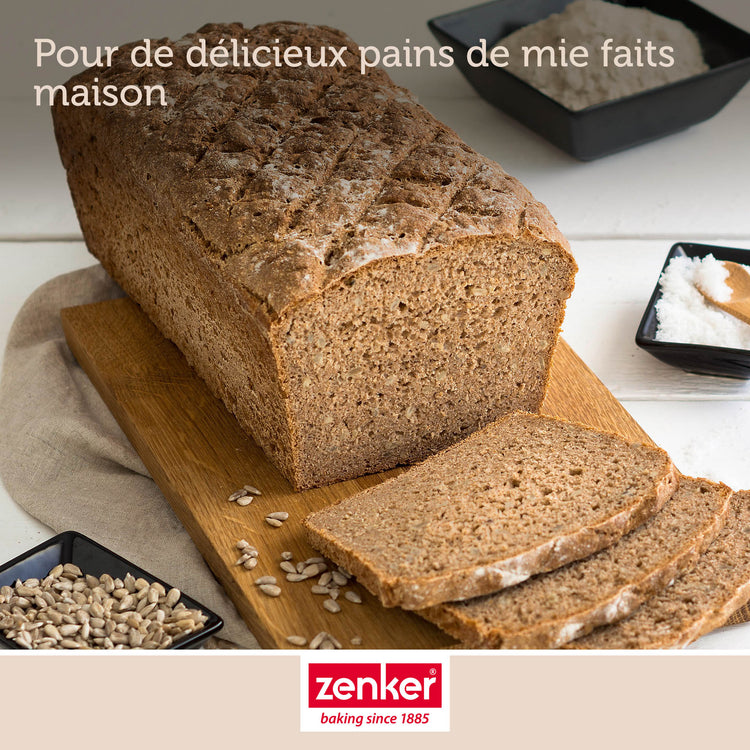 Lot de 2 Moules à cake extensibles de 28 à 40 cm Zenker Pure