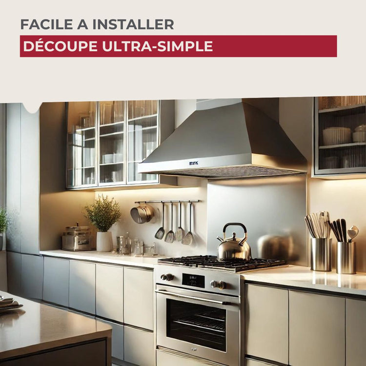 Filtre hotte Fackelmann Accessoires hotte et friture