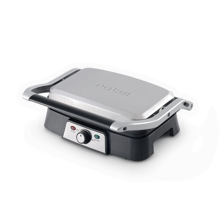 Grill à double plaque pour croque-monsieur, viande et panini Rotel