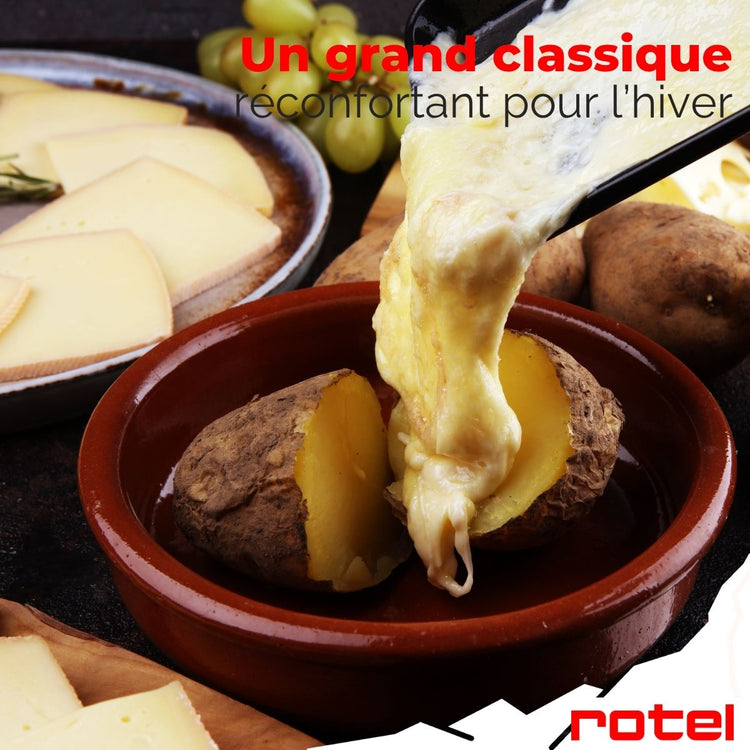 Lot de 2 Poêlons à Raclette Triangulaires Rotel