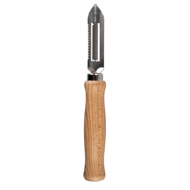 Eplucheur à légumes type économe Fackelmann Wood Edition