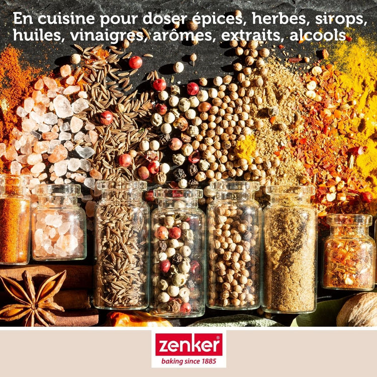 Mini verre mesureur en verre 40 ml Zenker