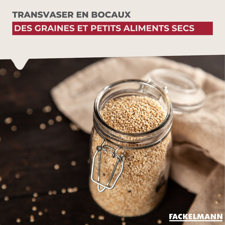 Lot de 3 entonnoirs en plastique Fackelmann