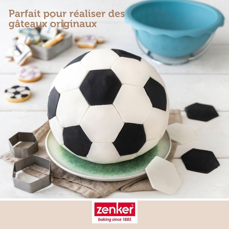 Moule Hémisphérique avec support Zenker Spécial football