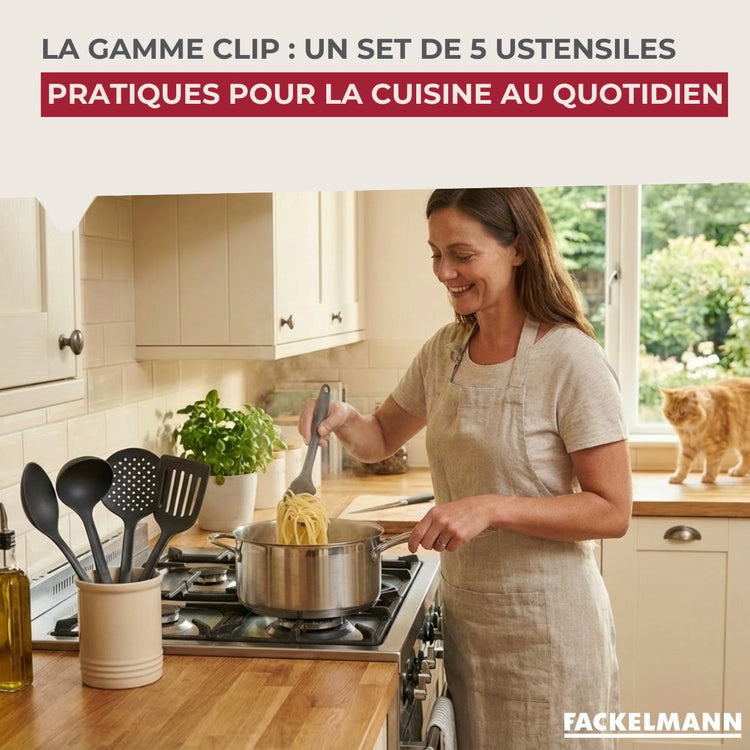 Écumoire 33,5 cm Fackelmann CLIP