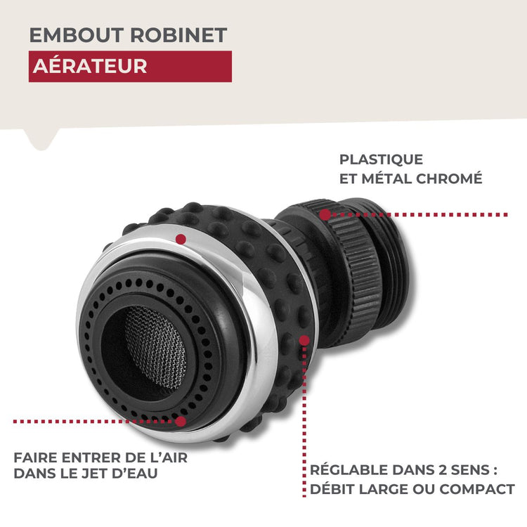 Brise jet aérateur Fackelmann Tecno