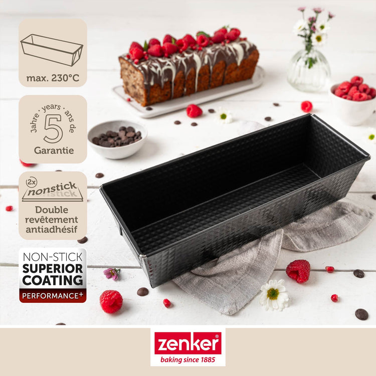 Moule à cake 25 x 11,5 x 7 cm Zenker PerfectBack+