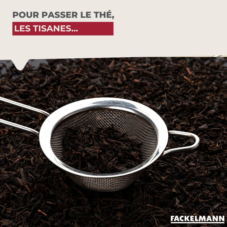 Passoire Chinois 10,5 cm de diamètre en inox Fackelmann