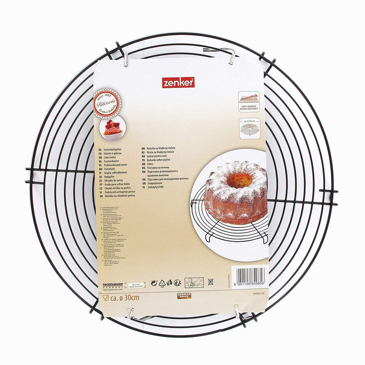 Volette à gâteau métal avec revêtement anti-adhésif 30 cm Zenker