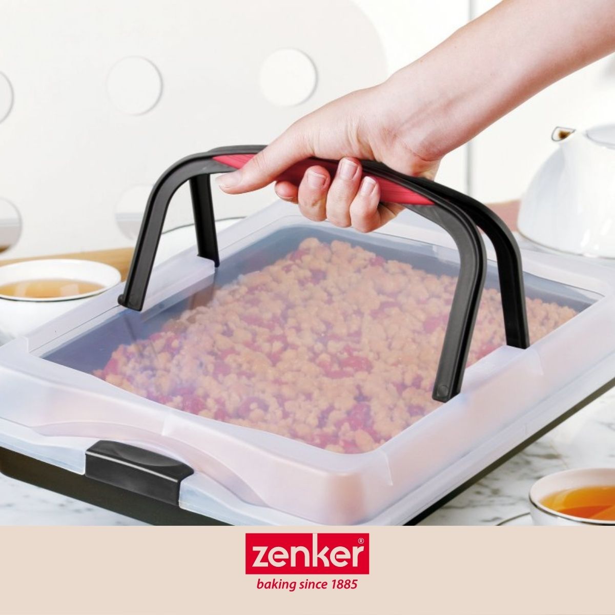 Plaque de cuisson 42 cm avec couvercle Zenker Special To Go