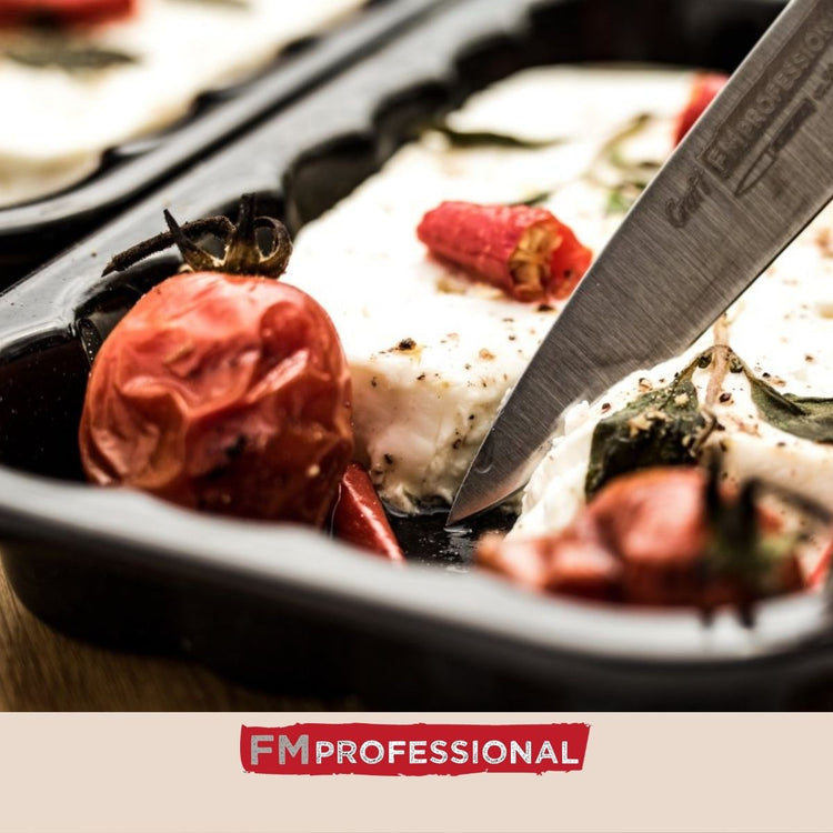 Plat à barbecue en acier émaillé 21 x 12 cm FM Professional Barbecue