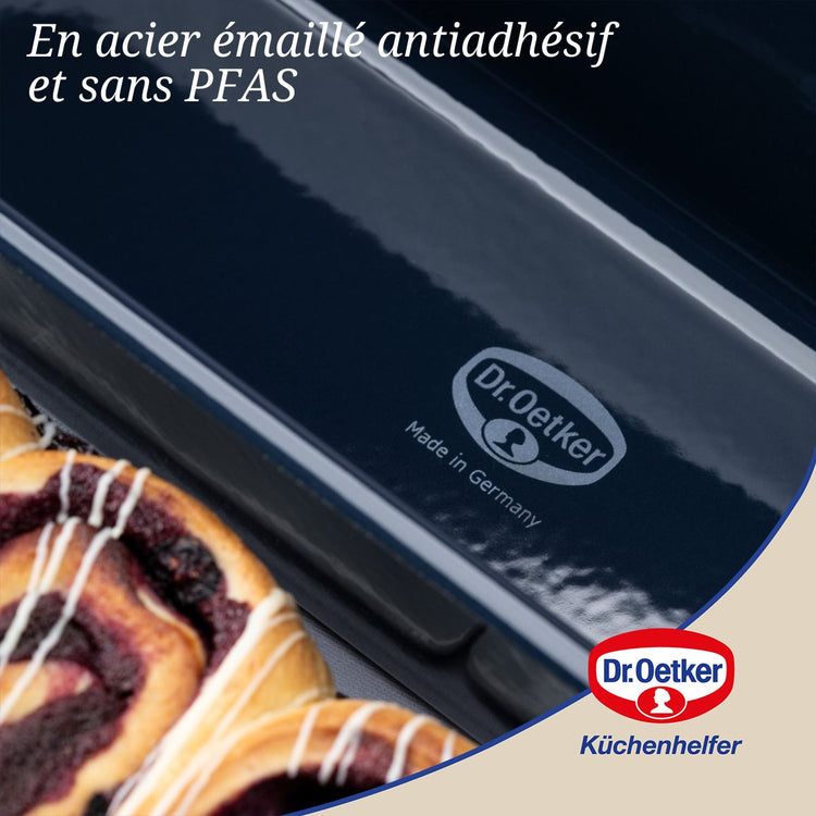 Ensemble de 2 Moules à cake 35 cm Dr Oetker Back Liebe